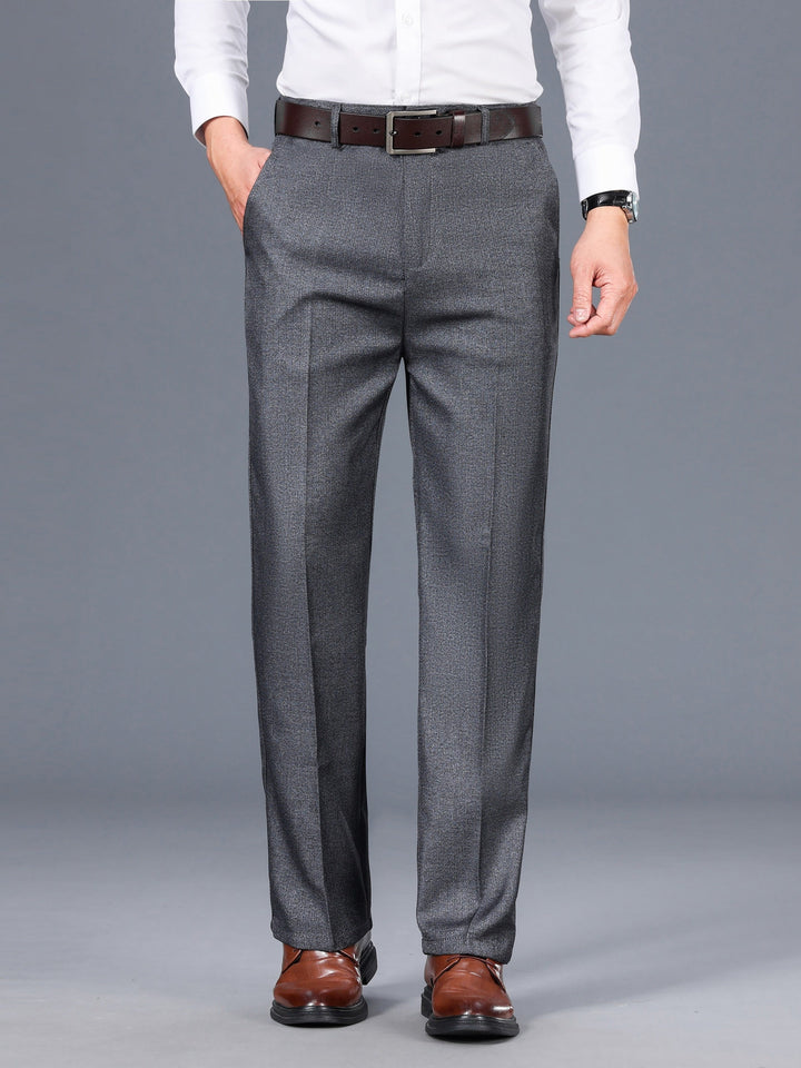 Tailored Straight-Leg Pants