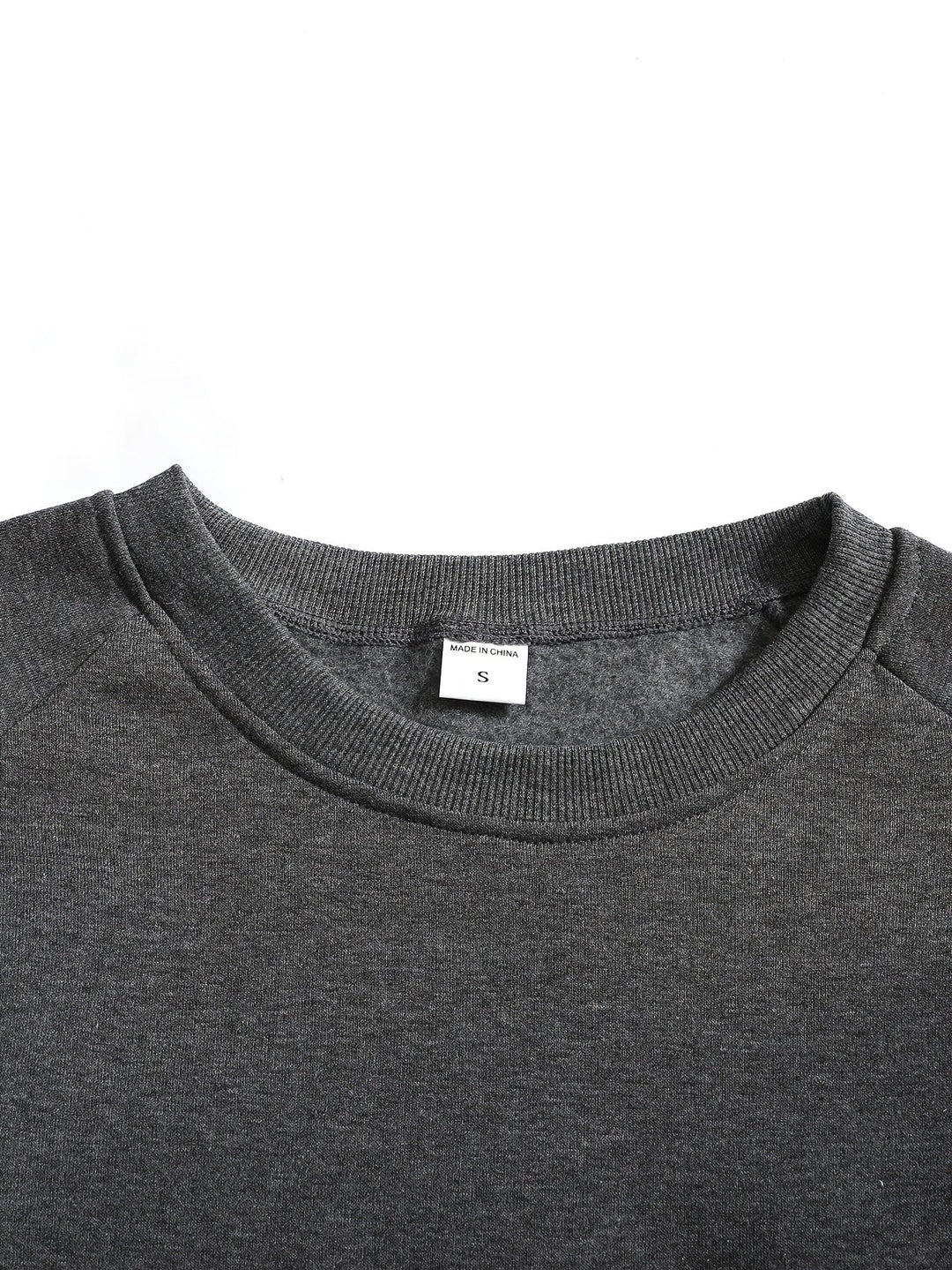 Classic Raglan Crew Neck Sweatshirt
