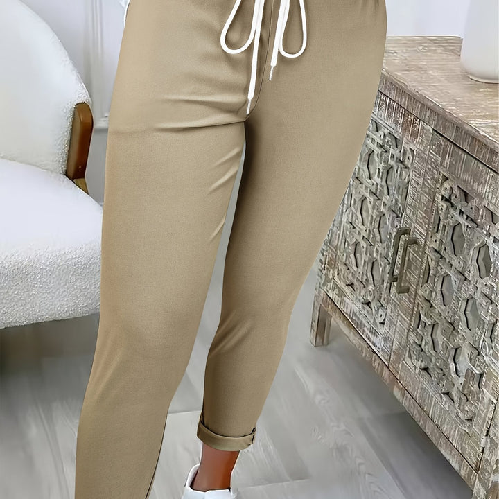Relaxed Drawstring Pants