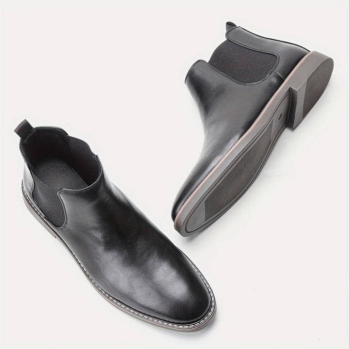 Refined Slip-On Chelsea Boots