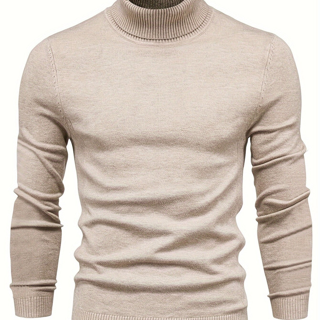 Classic Mock-Neck Sweater