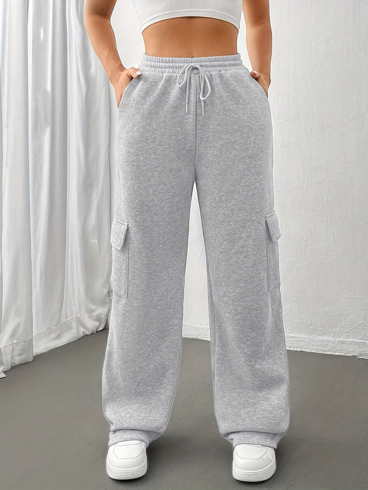 Relaxed Cargo Sweatpants