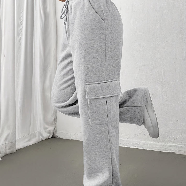 Relaxed Cargo Sweatpants