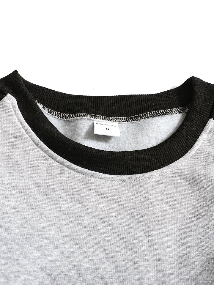 Classic Raglan Crew Neck Sweatshirt