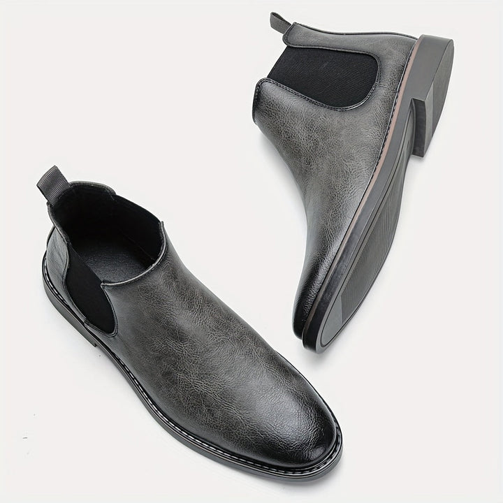 Refined Slip-On Chelsea Boots