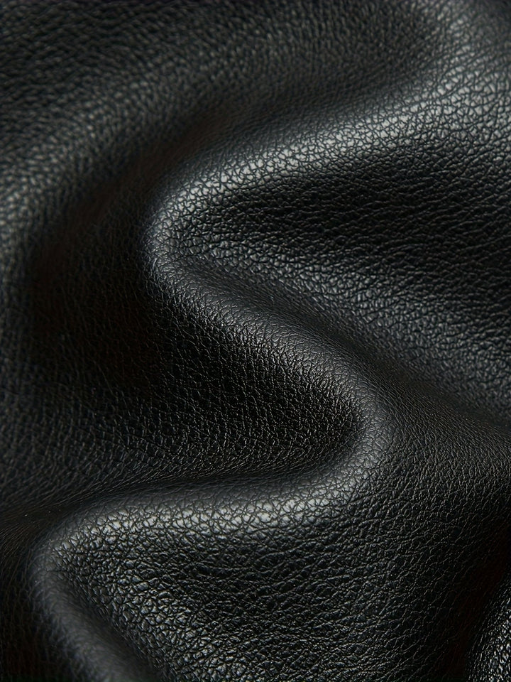 Sculpted Zip-Front Moto Jacket