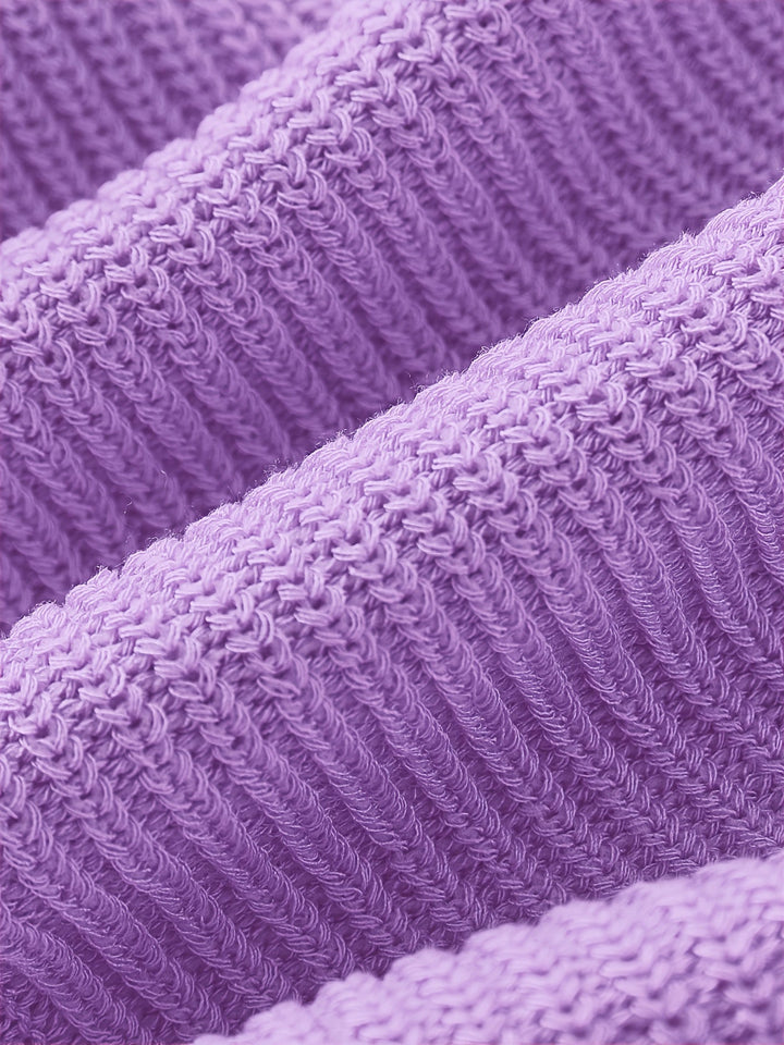 Relaxed Open-Knit Sweater