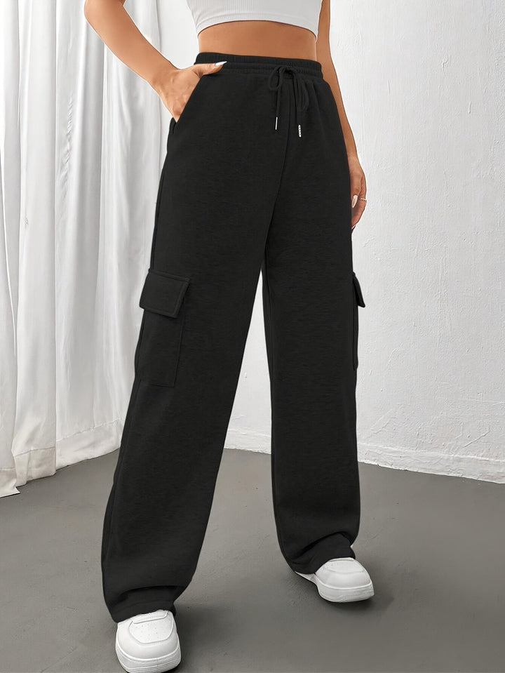Relaxed Cargo Sweatpants