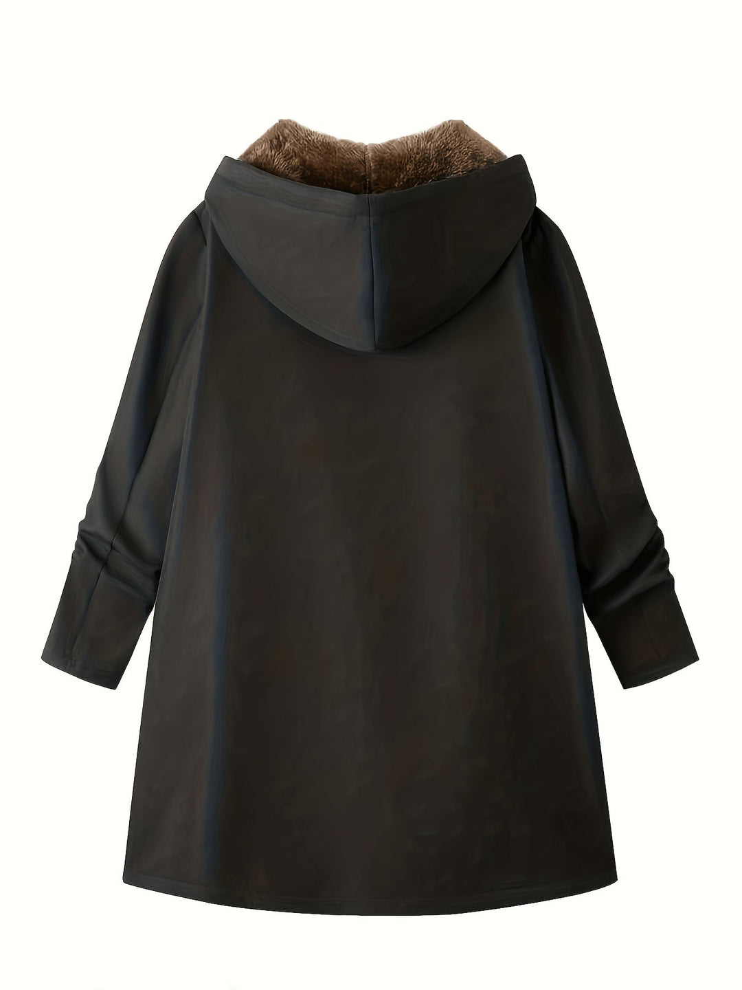 Cozy Hooded Longline Coat