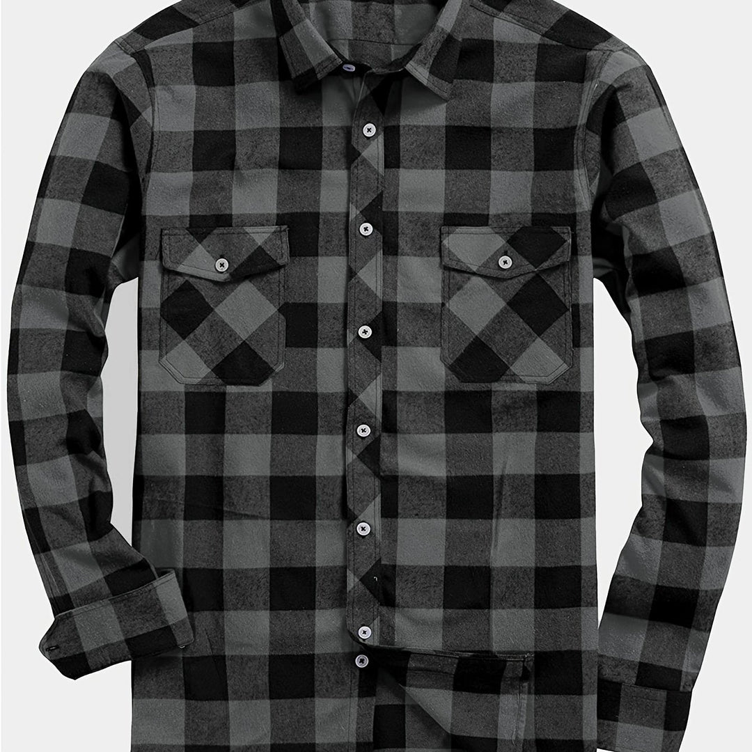 Classic Checked Flannel Shirt