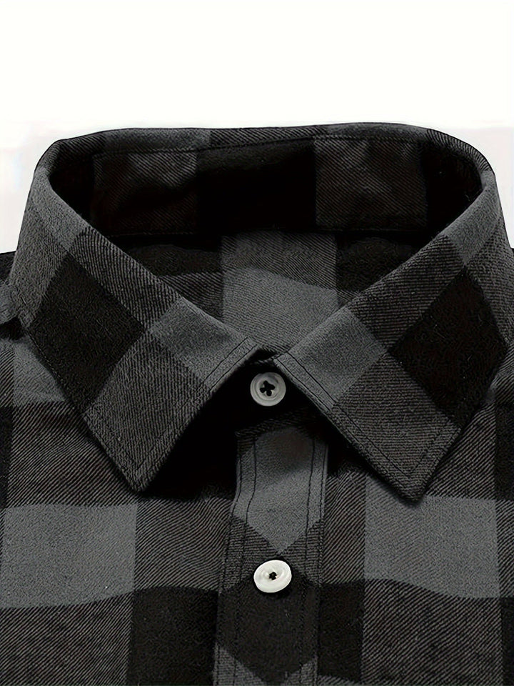 Classic Checked Flannel Shirt