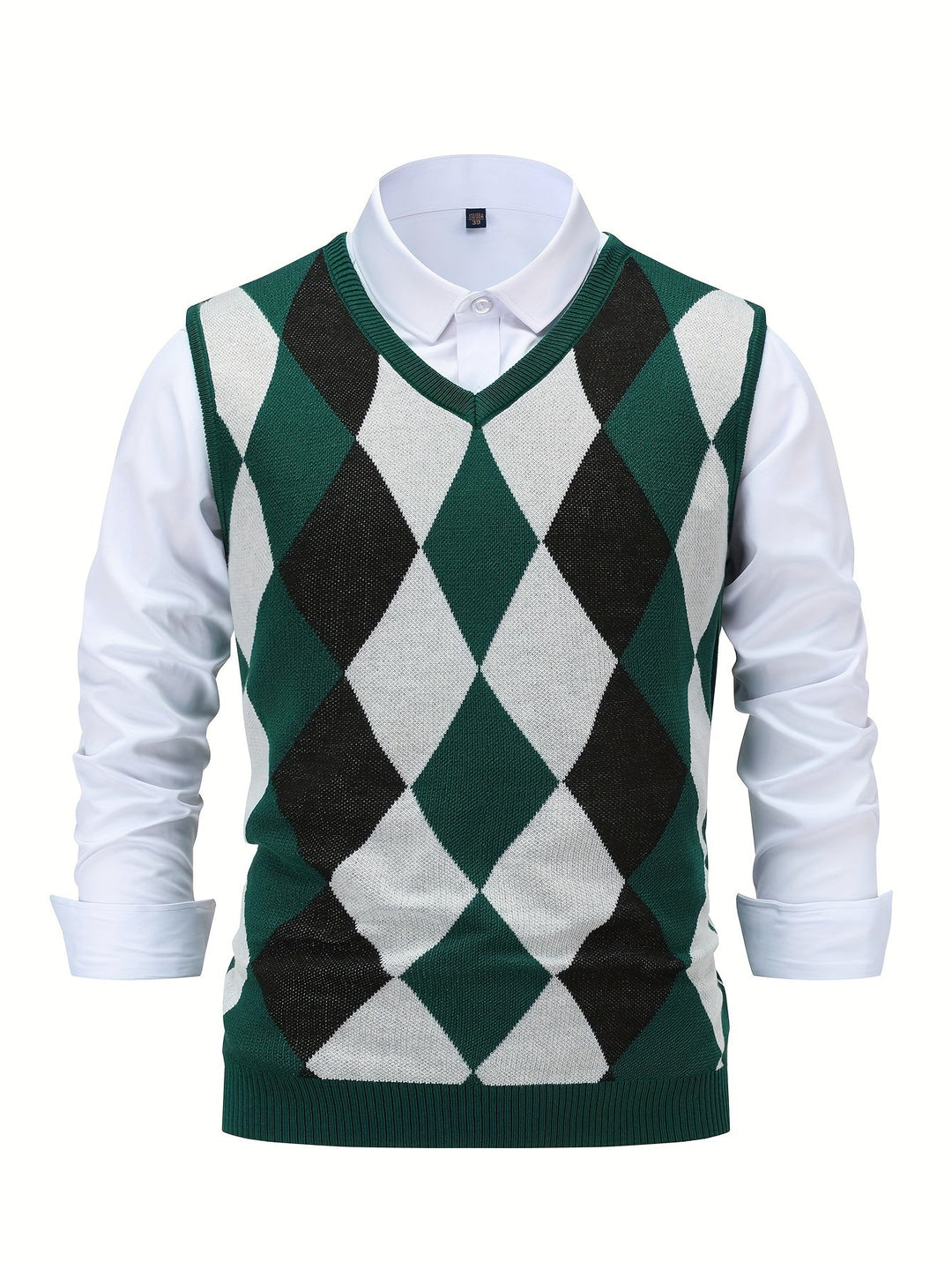 Classic Argyle Sweater Vest
