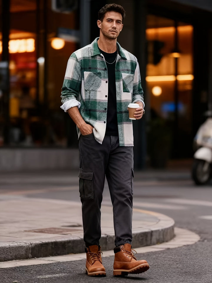 Rugged Check Overshirt