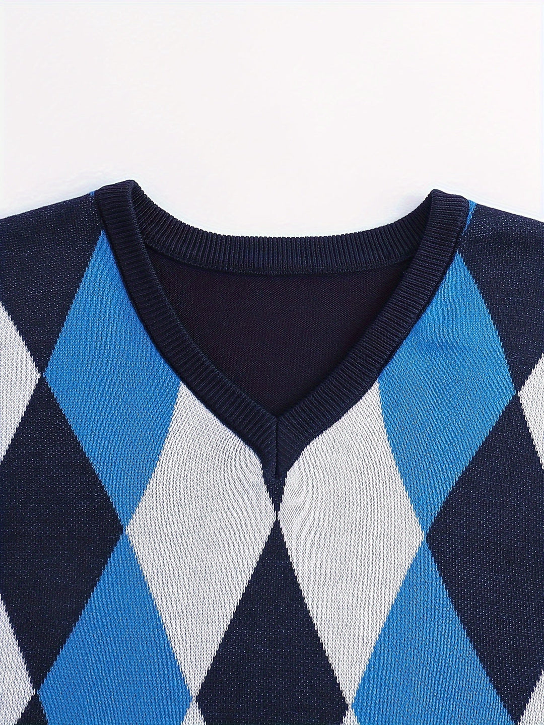 Classic Argyle Sweater Vest
