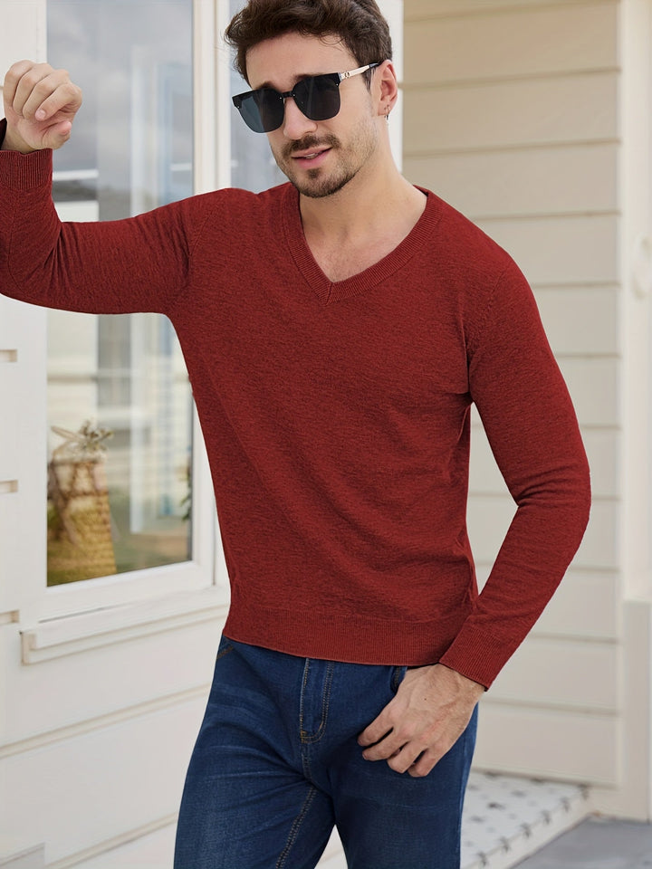 Classic V-Neck Sweater