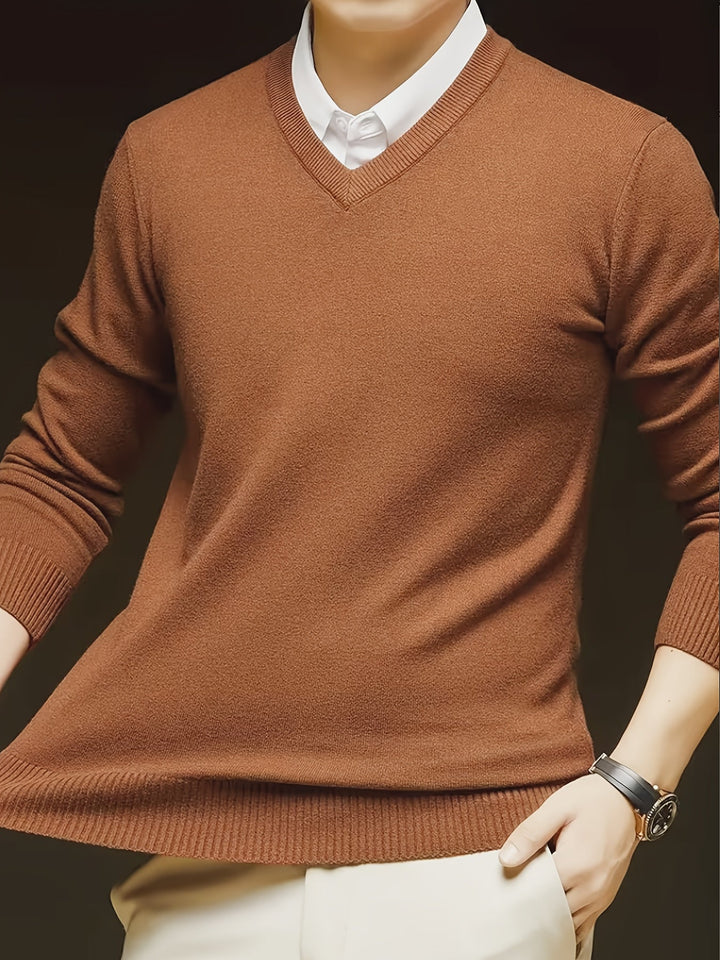 Classic V-Neck Sweater