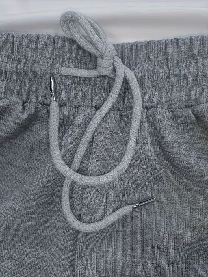 Relaxed Straight-Leg Sweatpants