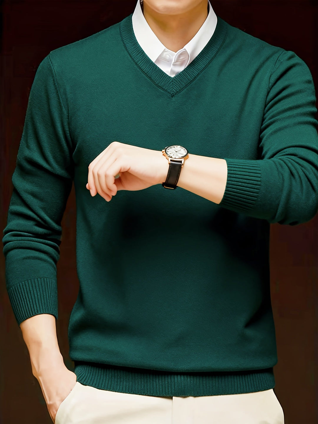 Classic V-Neck Sweater