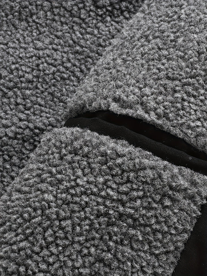 Cozy-Lined Workwear Jacket