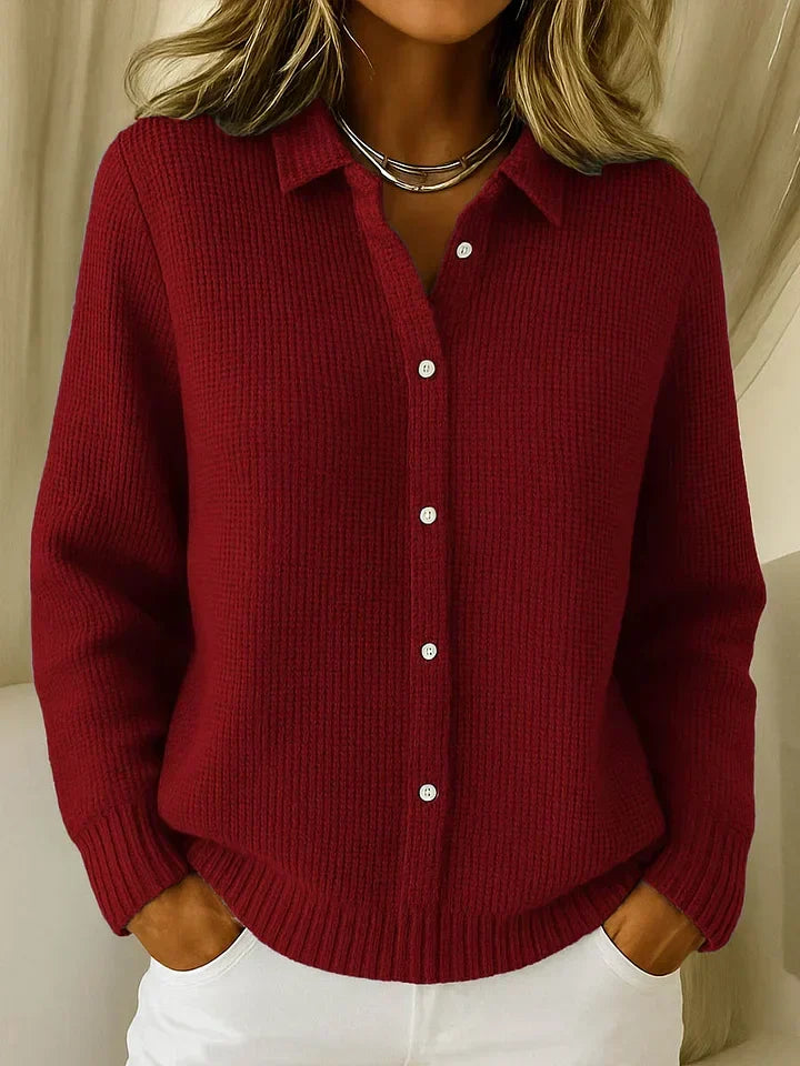 Elegant Cozy Knit Cardigan