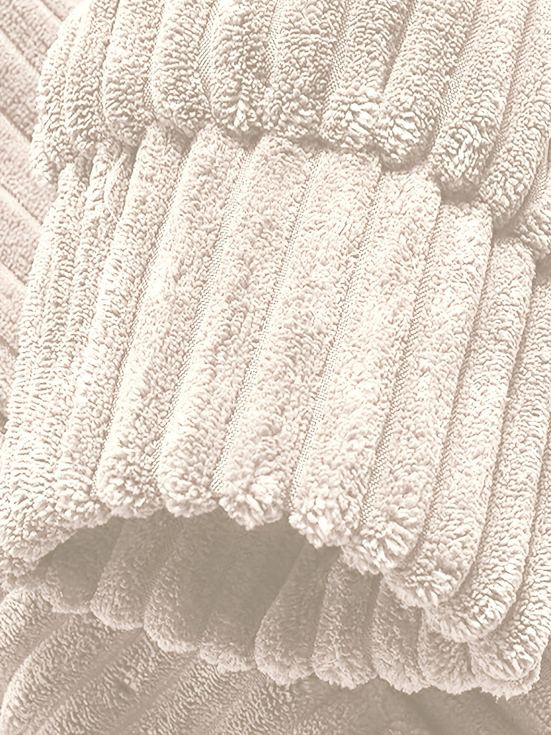 Ribbed Pullover Hoodie