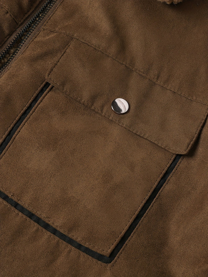Fleece-Lined Winter Jacket