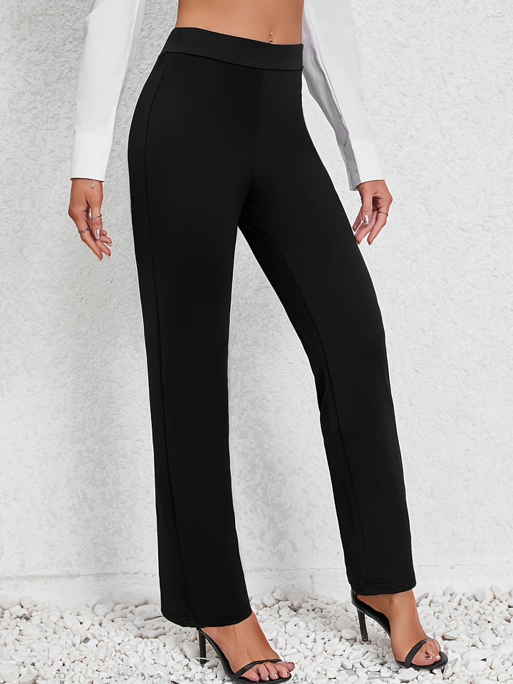 Refined Straight-Leg Pants