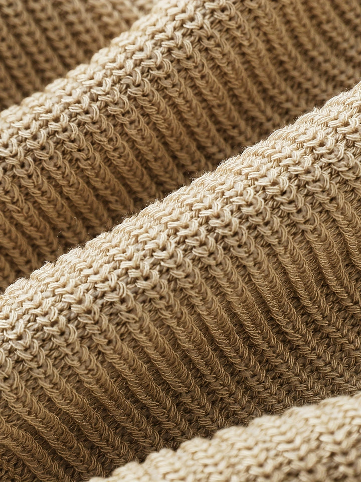 Relaxed Open-Knit Sweater