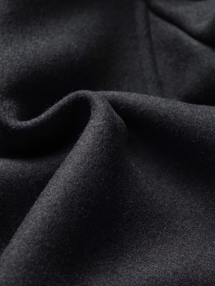 Tailored Single-Breasted Overcoat