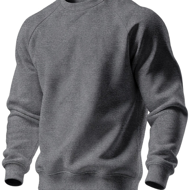 Classic Raglan Crew Neck Sweatshirt