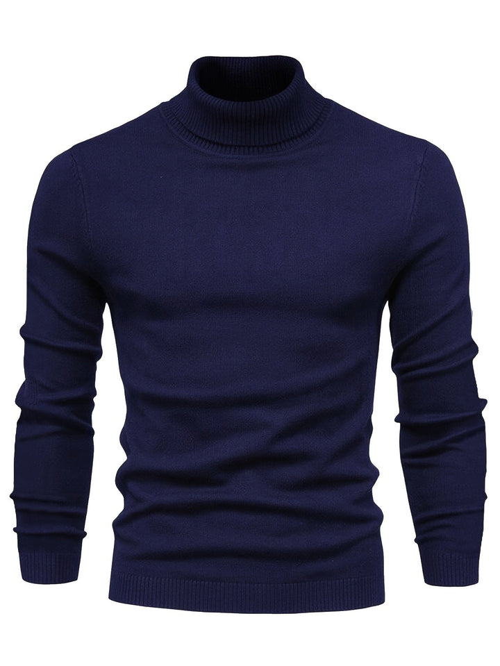 Classic Mock-Neck Sweater