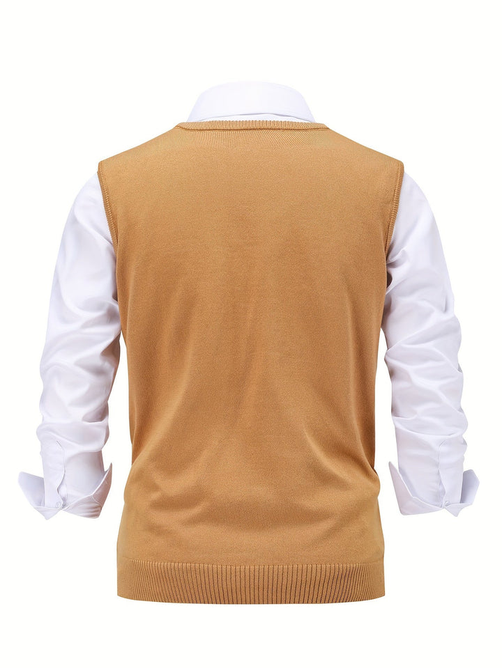 Classic Argyle Sweater Vest