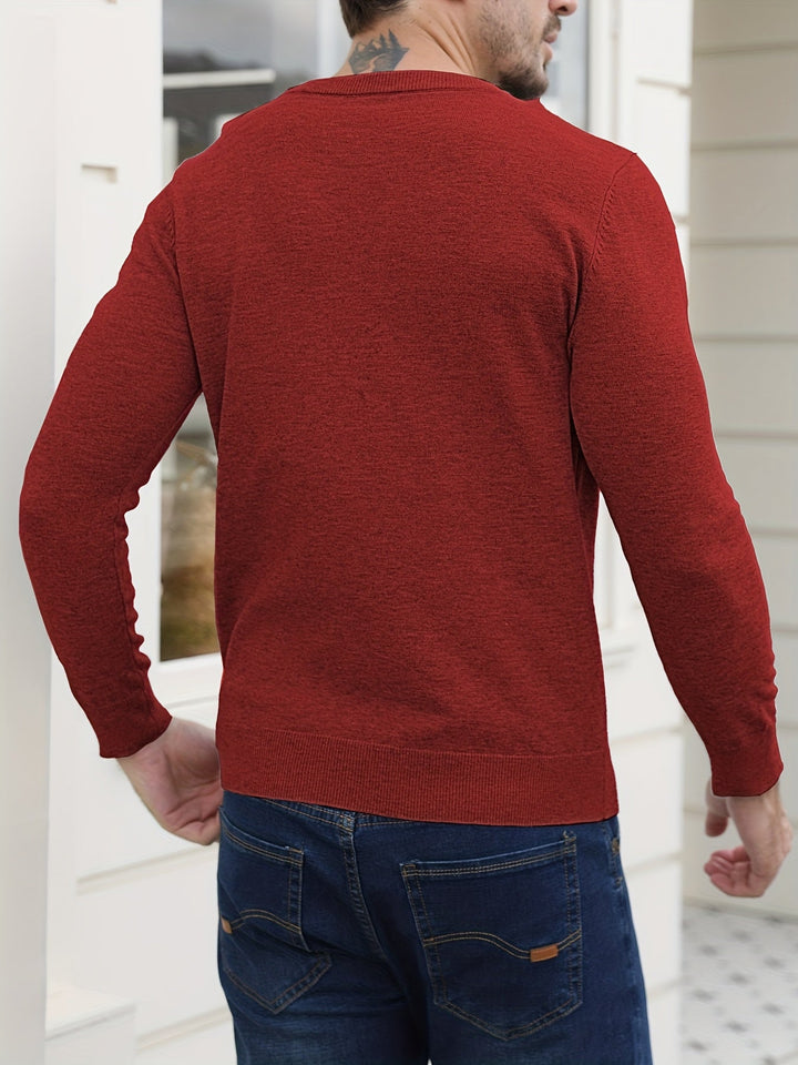 Classic V-Neck Sweater