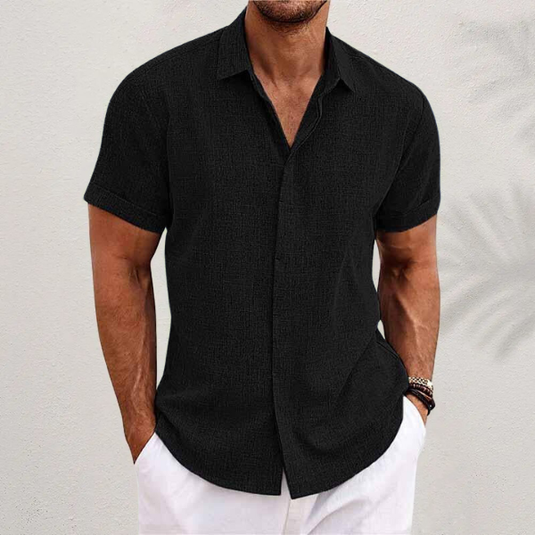 Classic Collared Button-Down Shirt