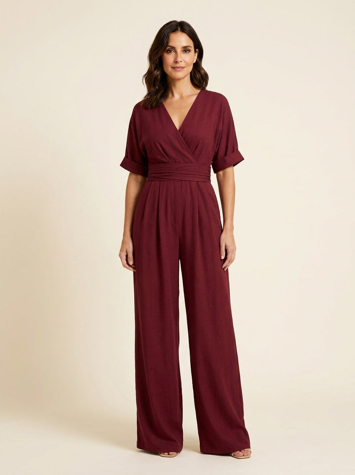 Wide-Leg Jumpsuit