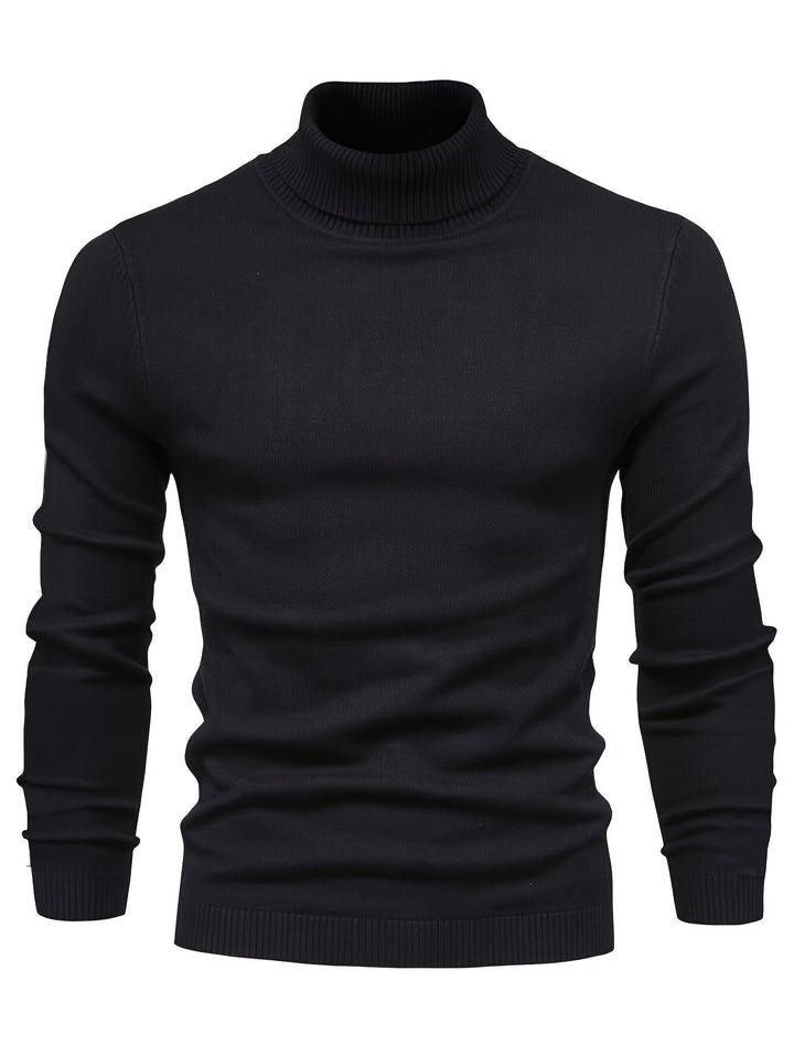 Classic Mock-Neck Sweater