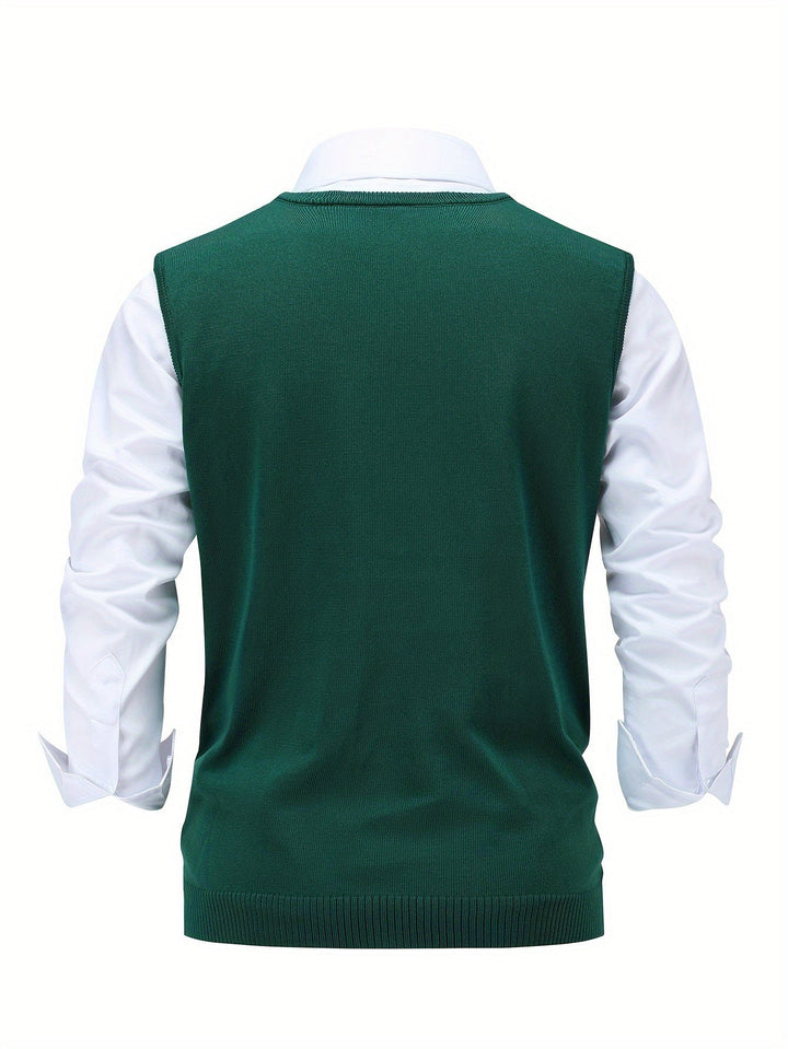 Classic Argyle Sweater Vest