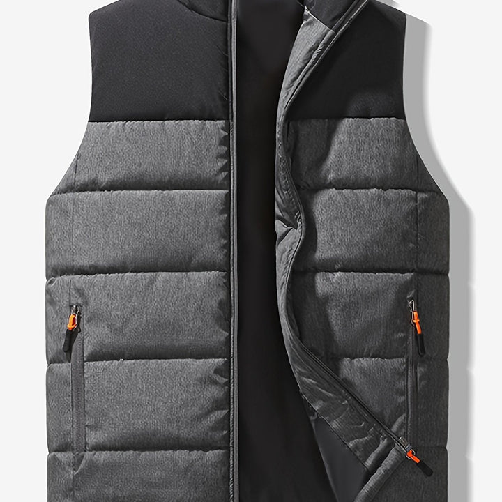 Insulated Stand-Collar Vest