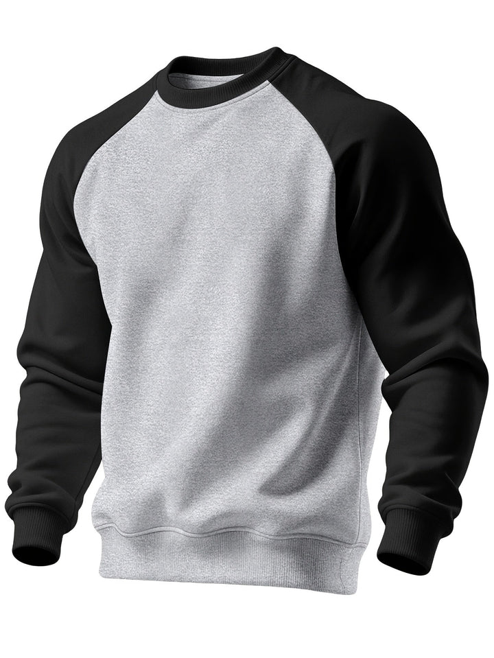 Classic Raglan Crew Neck Sweatshirt