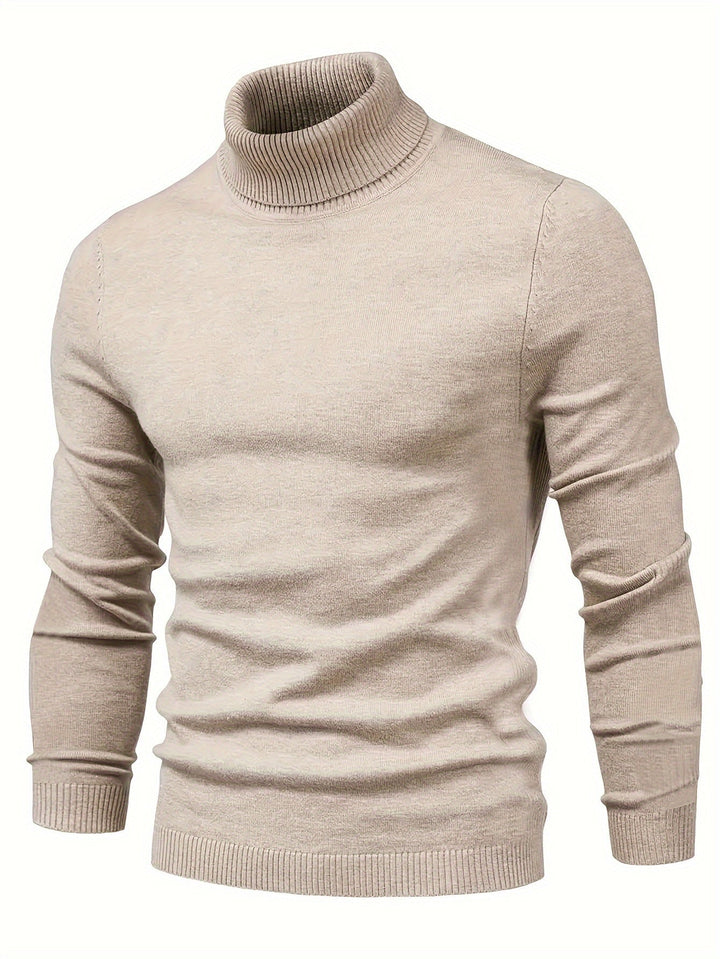 Classic Mock-Neck Sweater