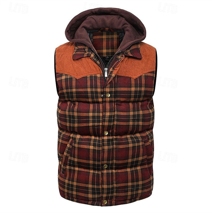 Hooded Quilted Vest