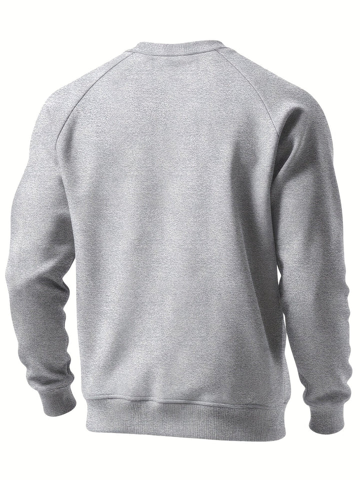 Classic Raglan Crew Neck Sweatshirt