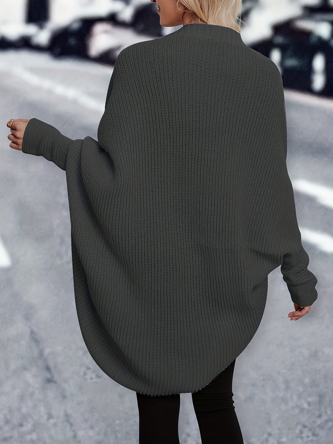 Longline Cardigan for Fall and Winter