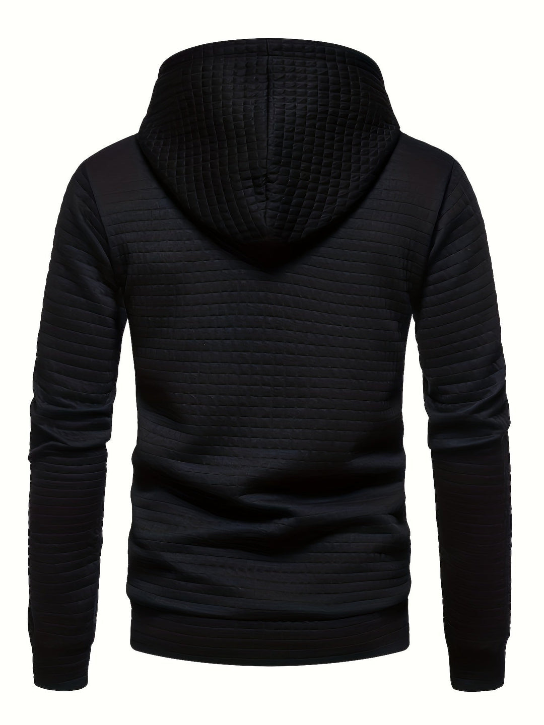 Textured Pullover Hoodie