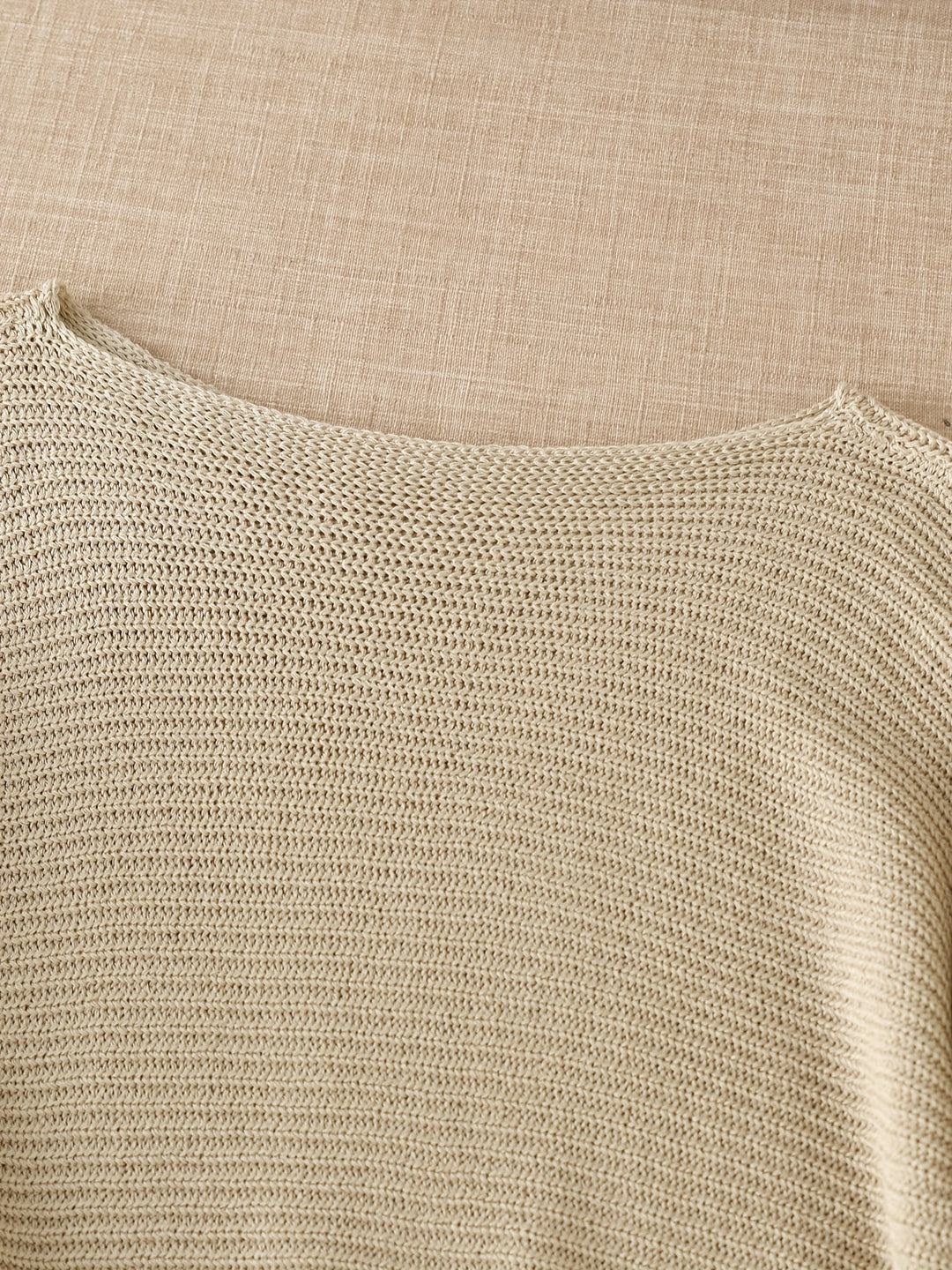 Relaxed Open-Knit Sweater