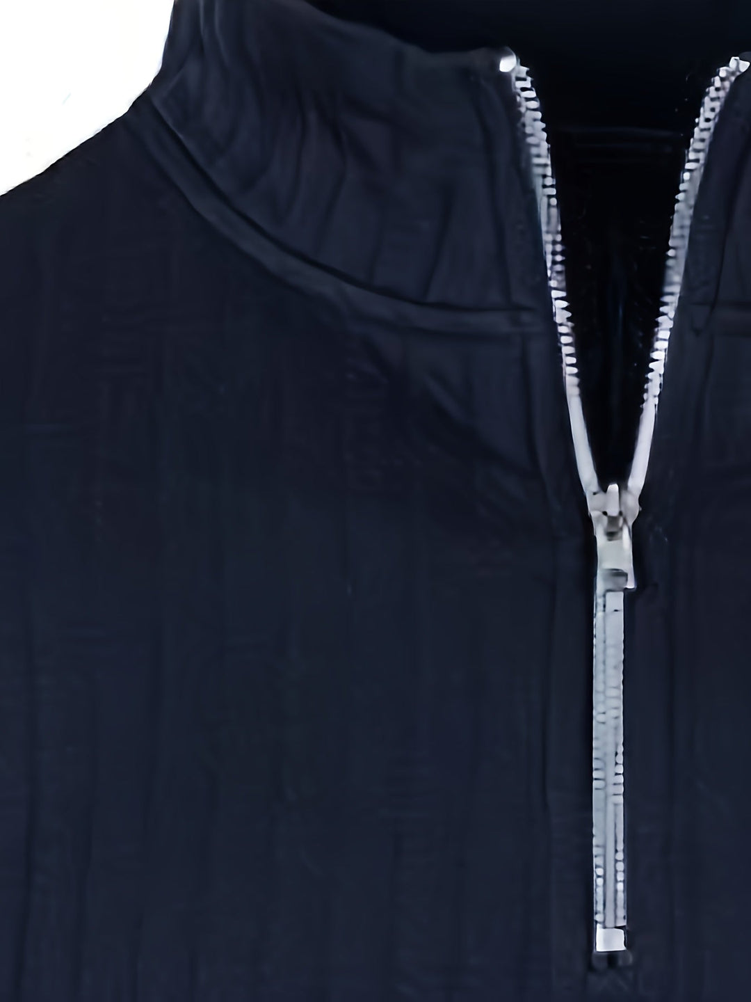 Ribbed Quarter-Zip Sweater