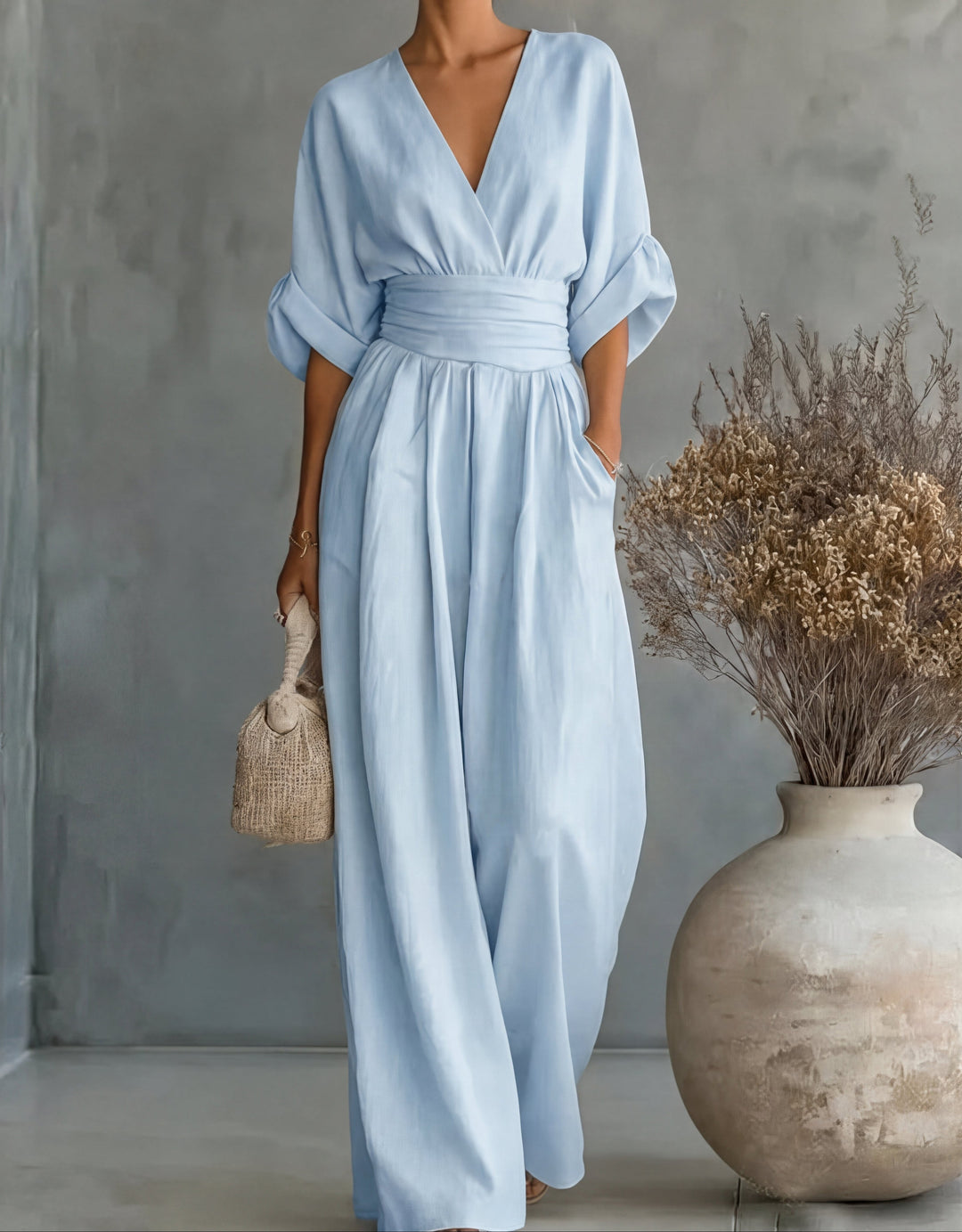 Wide-Leg Jumpsuit