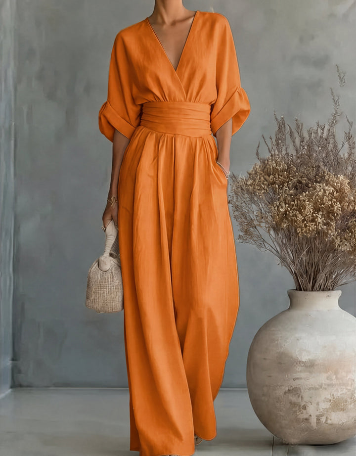 Wide-Leg Jumpsuit