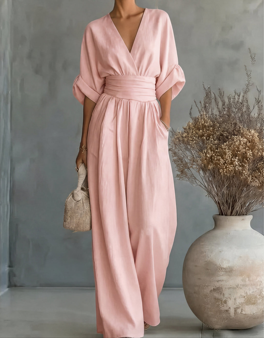 Wide-Leg Jumpsuit