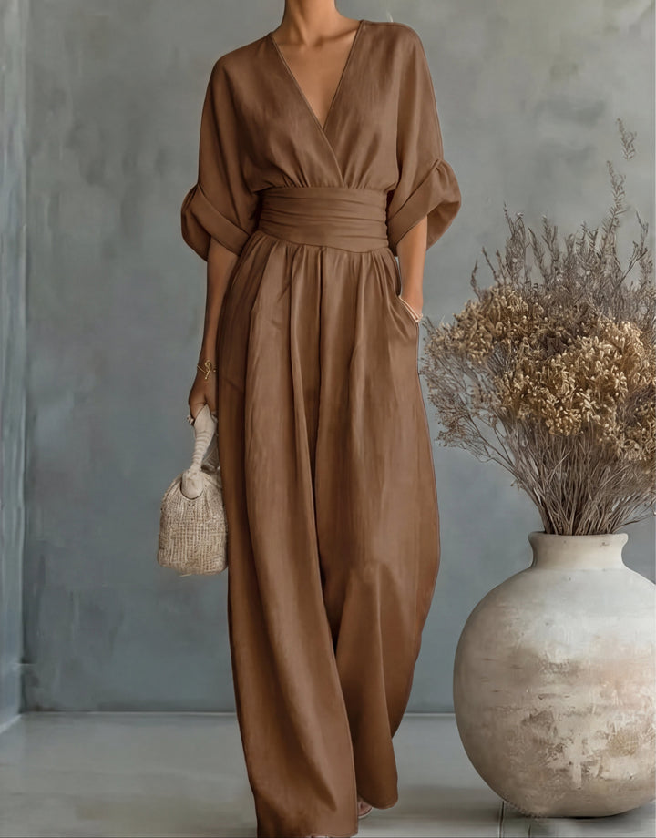 Wide-Leg Jumpsuit
